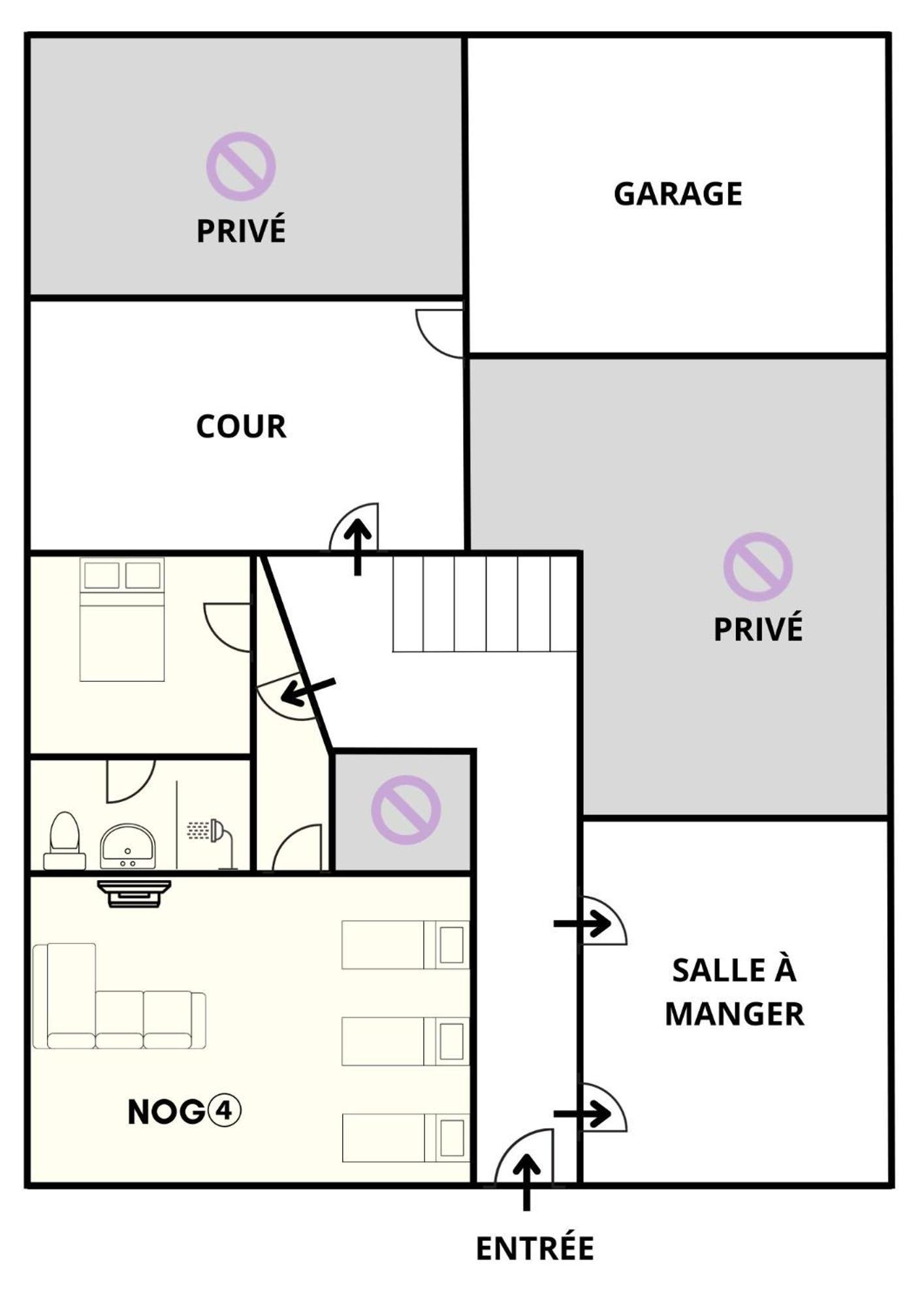 Nogapatio - Maison D'Hotes - Bnb 诺加罗 外观 照片